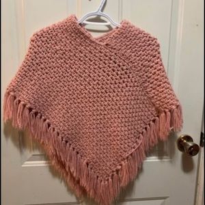 Size 6 Crochet poncho.